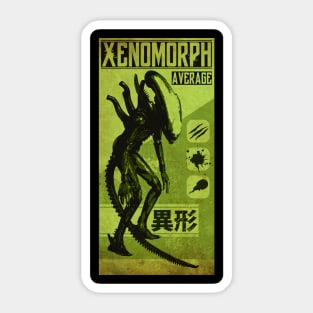 Xeno Specimen Sticker